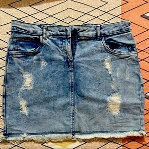 Denim skirt